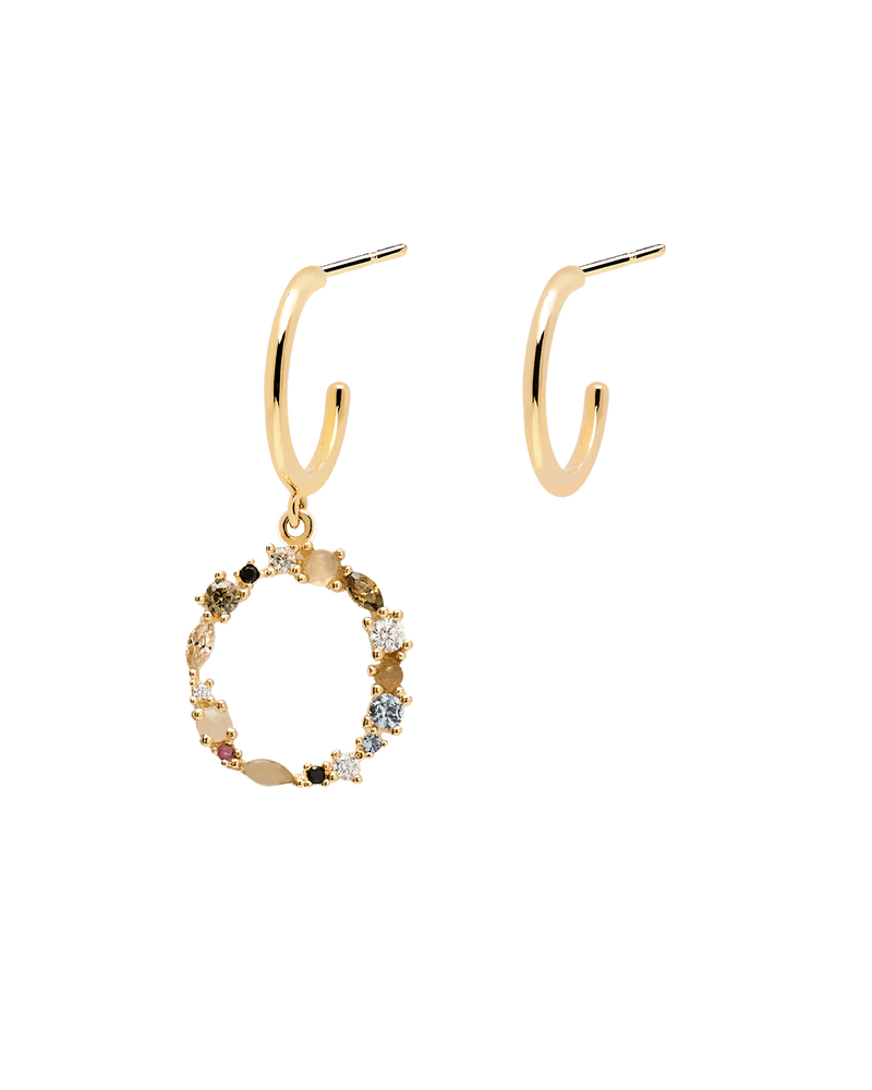 Letter O Earrings 2019 - 
  
    Sterling Silver / 18K Gold plating
  

