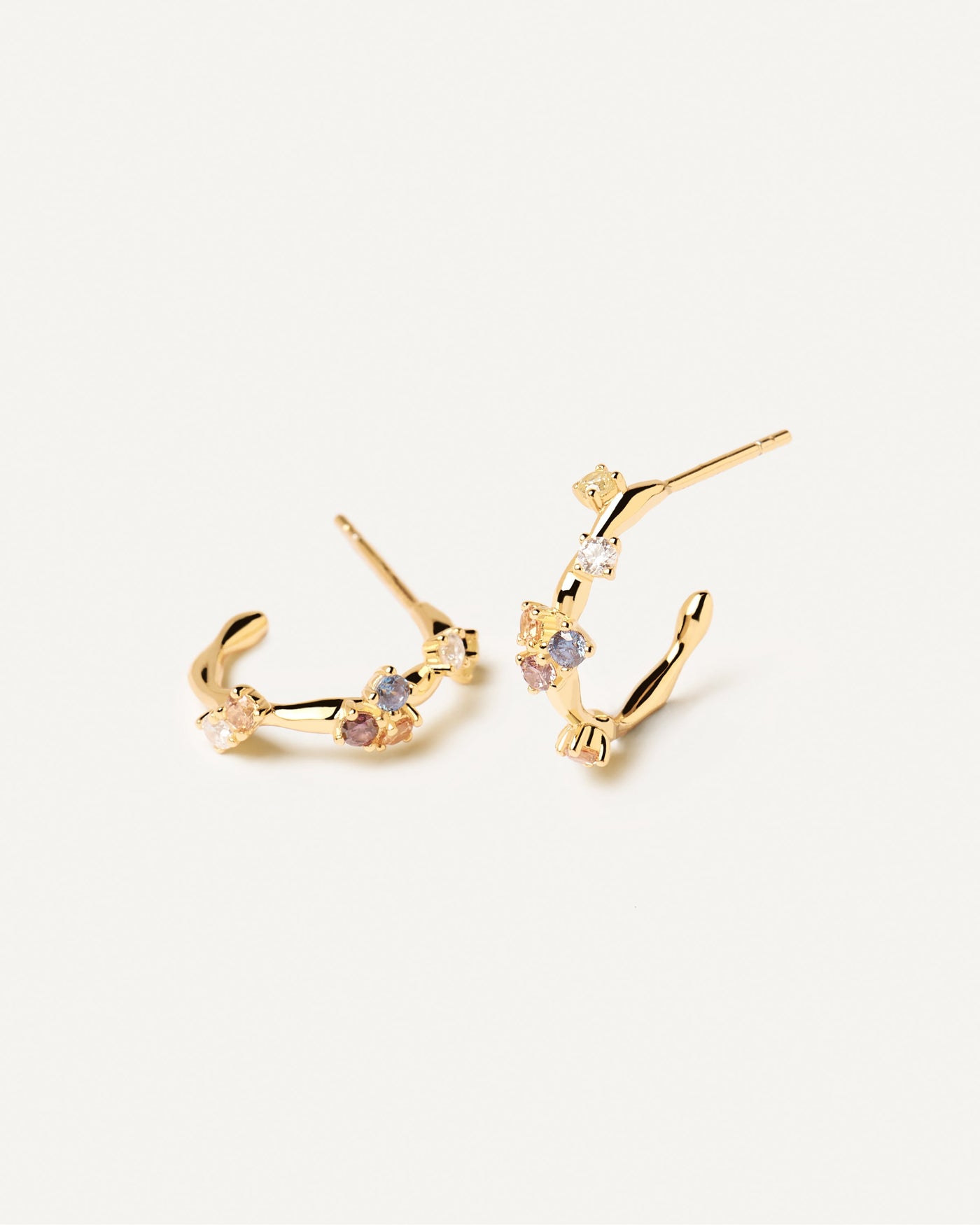 Crystal and zirconia  earrings