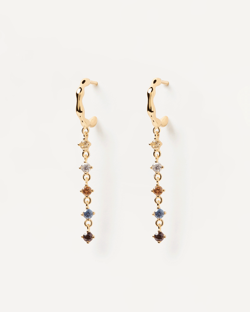 Pendientes Sage - 
  
    Plata de Ley / Baño de Oro 18K
  
