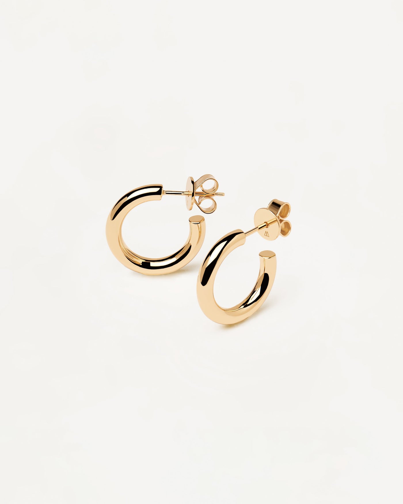 2023 Selection | Medium Cloud Earrings. C-hoop earrings in 18k gold plated sterling silver  with a butterfly push-back. Get the latest arrival from PDPAOLA. Place your order safely and get this Best Seller. Free Shipping.