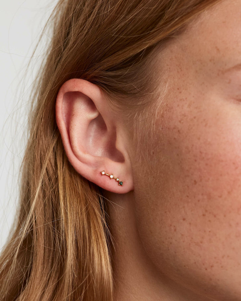 Boucles d’oreilles Bélier - 
  
    Argent massif / Placage Or 18 Ct
  
