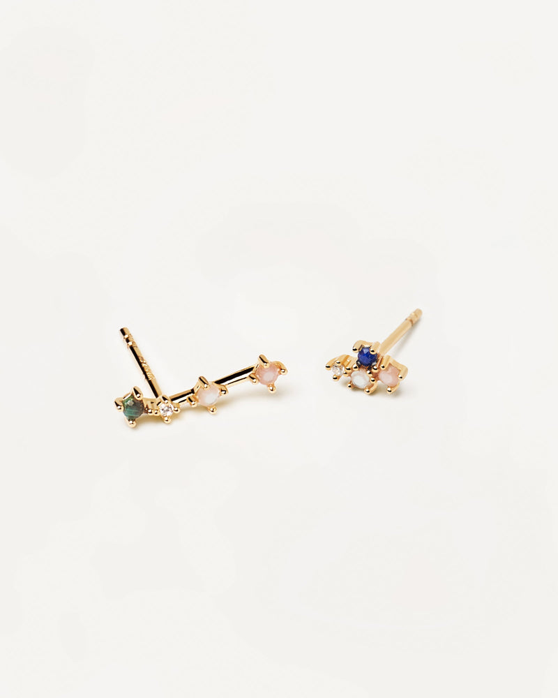 Boucles d’oreilles Bélier - 
  
    Argent massif / Placage Or 18 Ct
  
