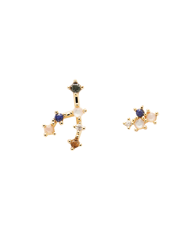 Orecchini Toro - 
  
    Argento sterling / Placcatura in Oro 18K
  
