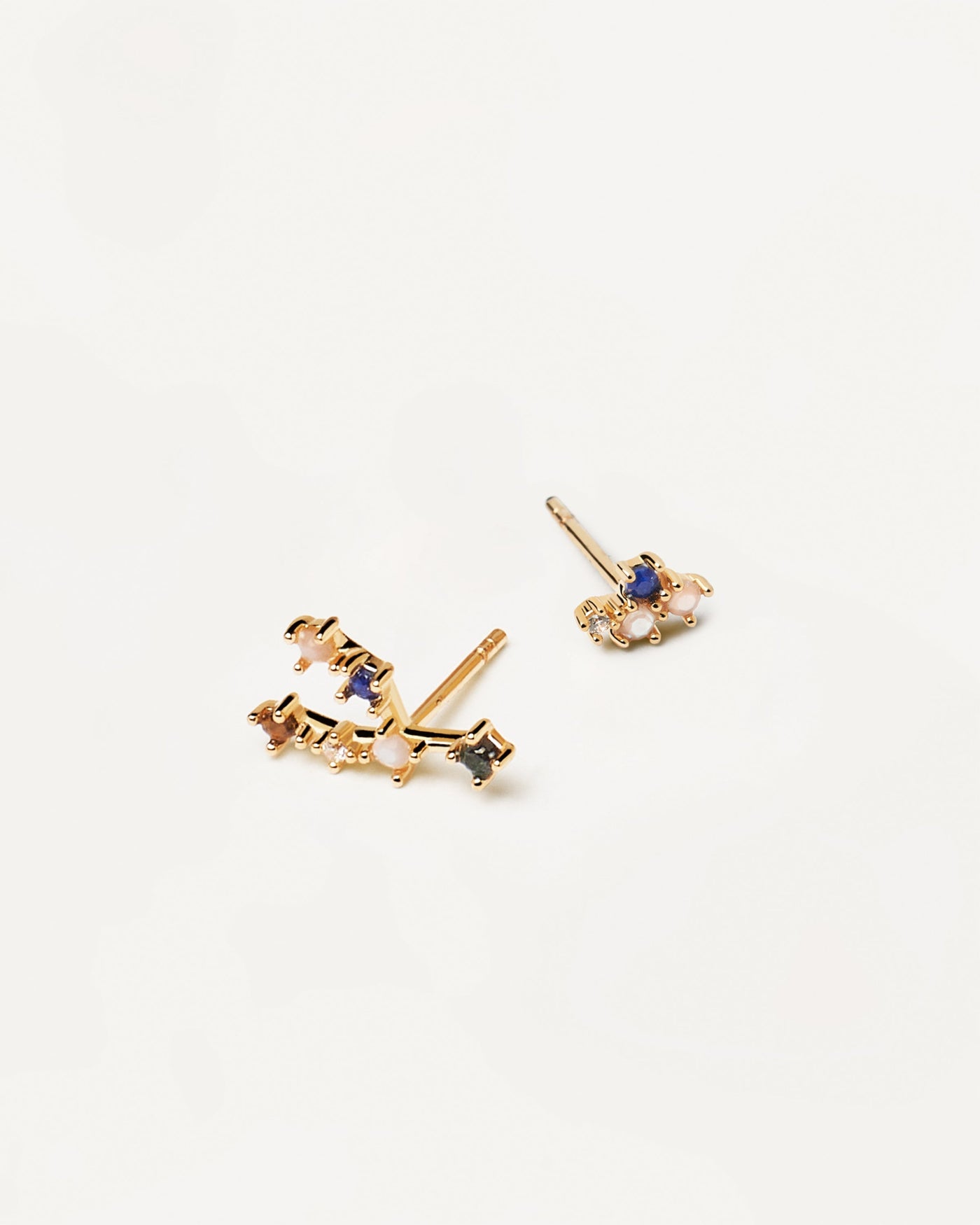 Orecchini Toro - 
  
    Argento sterling / Placcatura in Oro 18K
  
