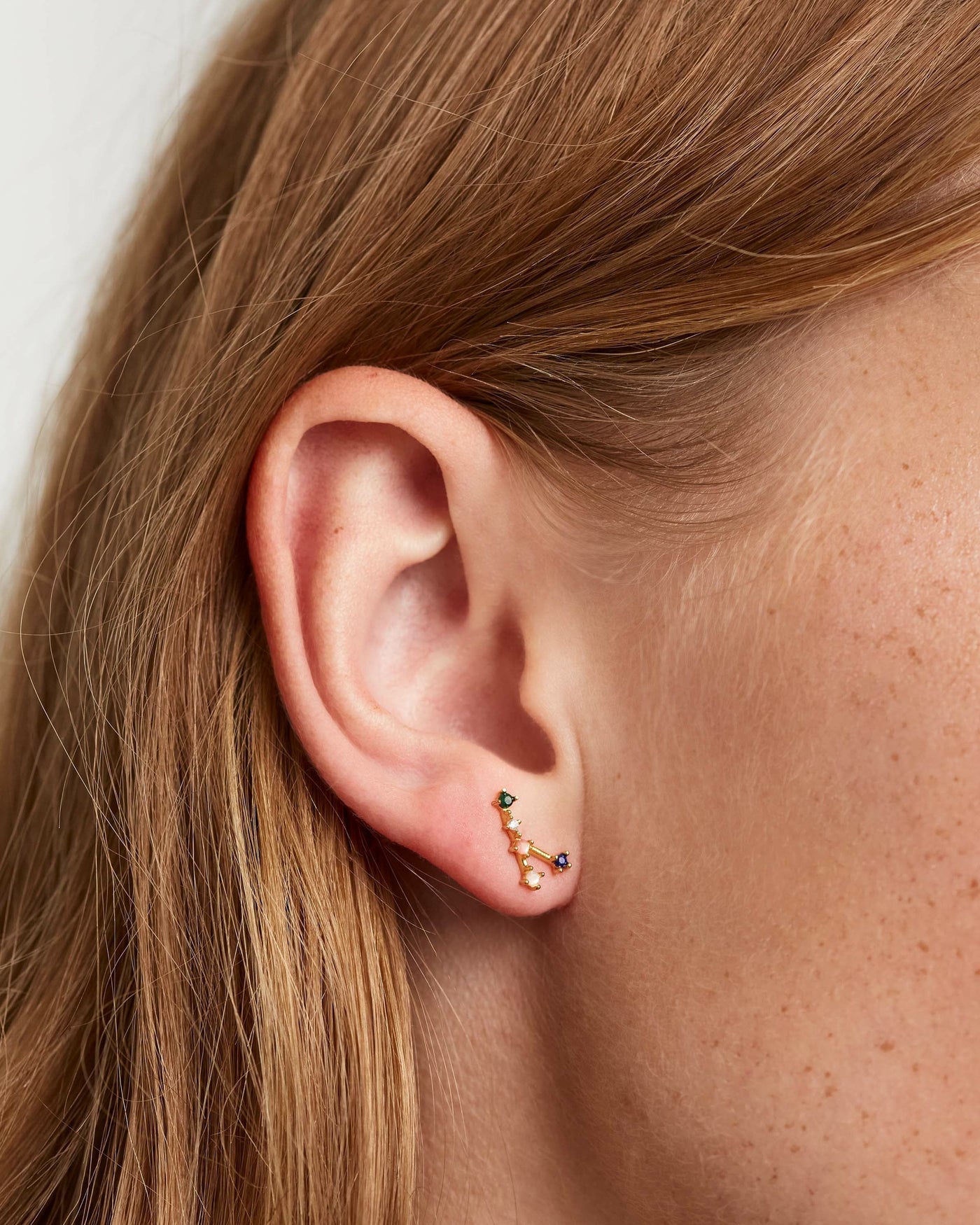 Cancer Earrings - 
  
    Sterling Silver / 18K Gold plating
  
