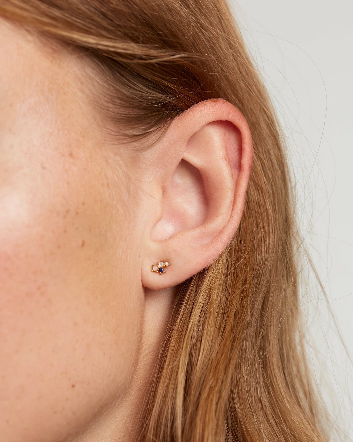 Boucles d’oreilles Cancer 
  
    Argent massif / Placage Or 18 Ct
  
