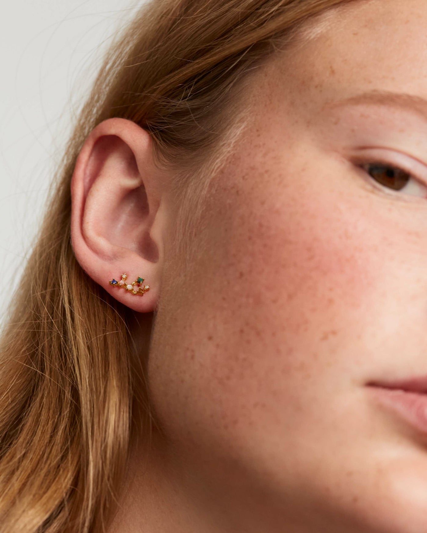 Virgo Earrings - 
  
    Sterling Silver / 18K Gold plating
  
