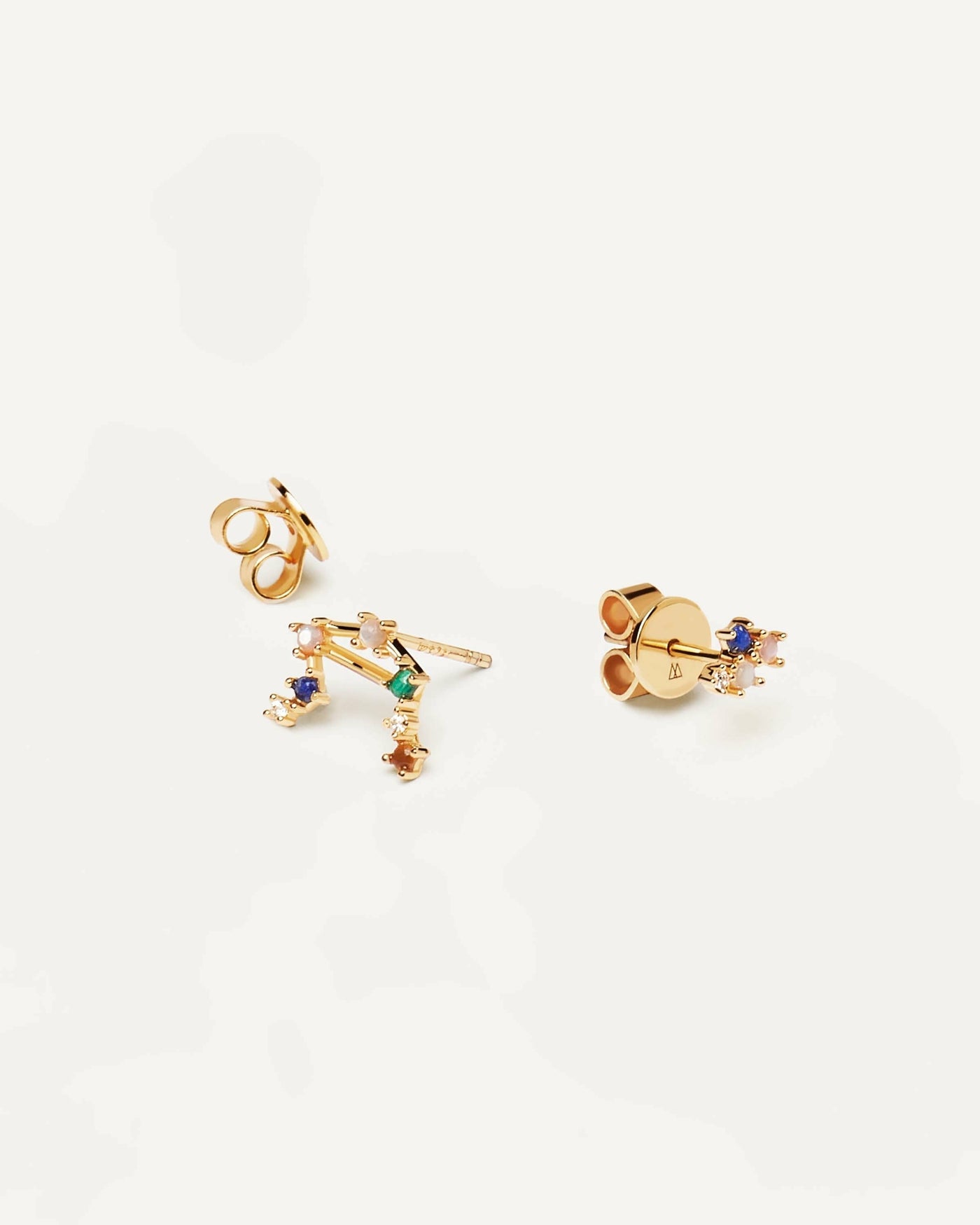 Orecchini Bilancia - 
  
    Argento sterling / Placcatura in Oro 18K
  
