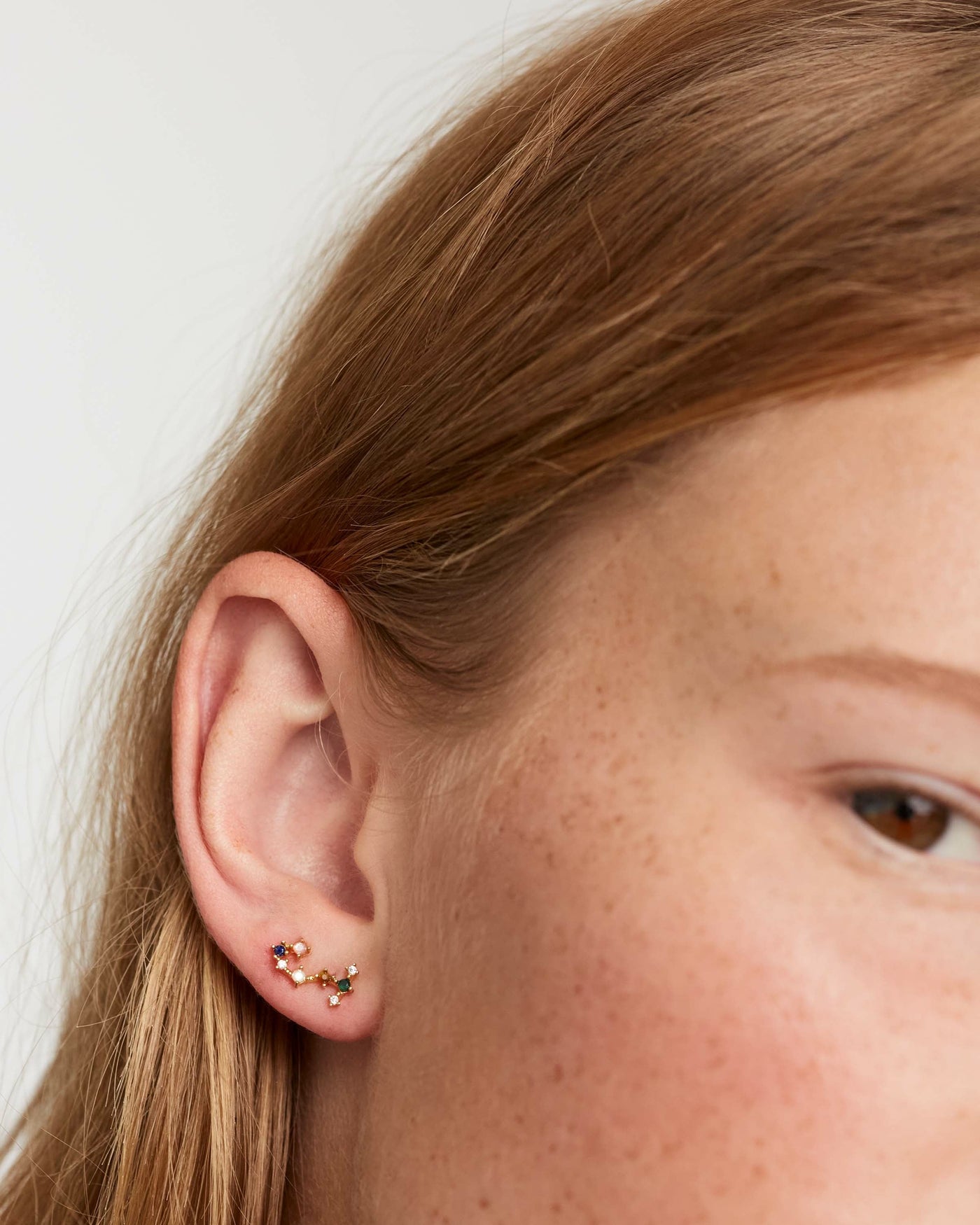 Boucles d’oreilles Scorpion - 
  
    Argent massif / Placage Or 18 Ct
  
