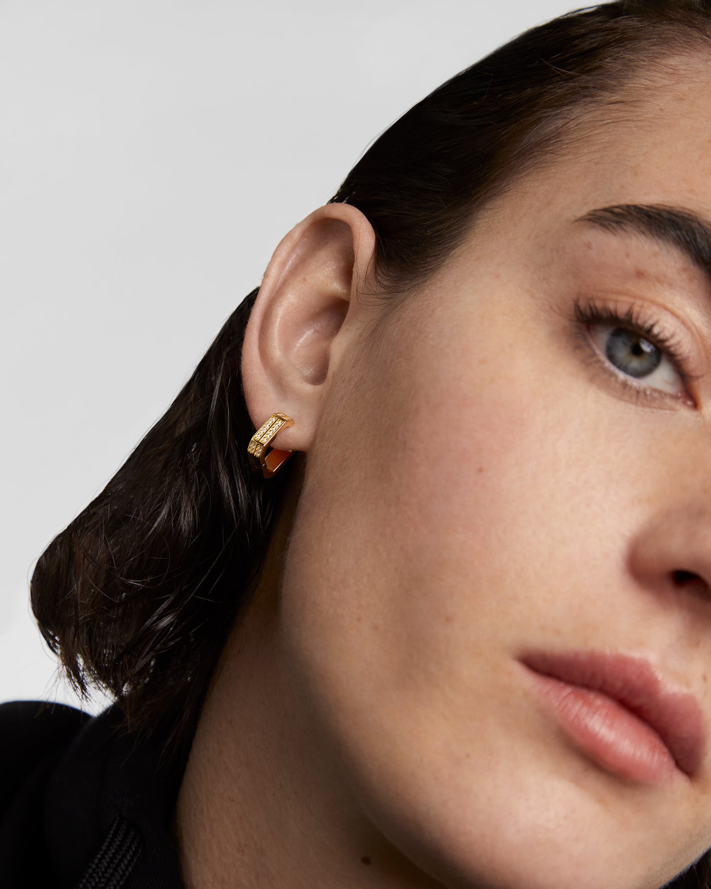 Olympia Hoops 
  
    Sterling Silver / 18K Gold plating
  
