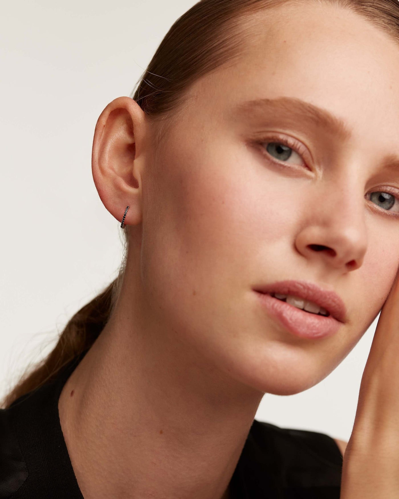 Crystal and zirconia  earrings