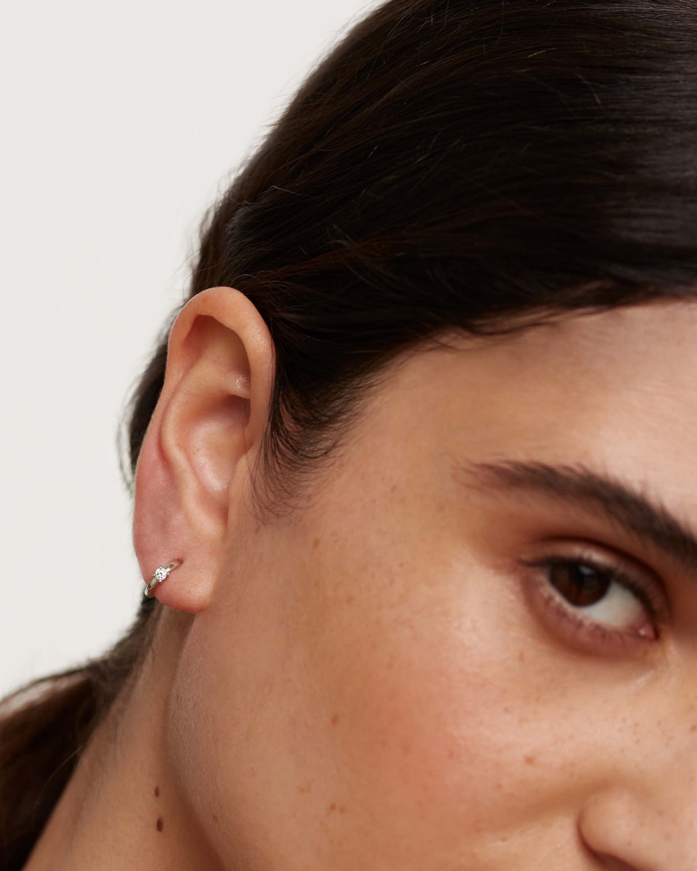 Crystal and zirconia  earrings