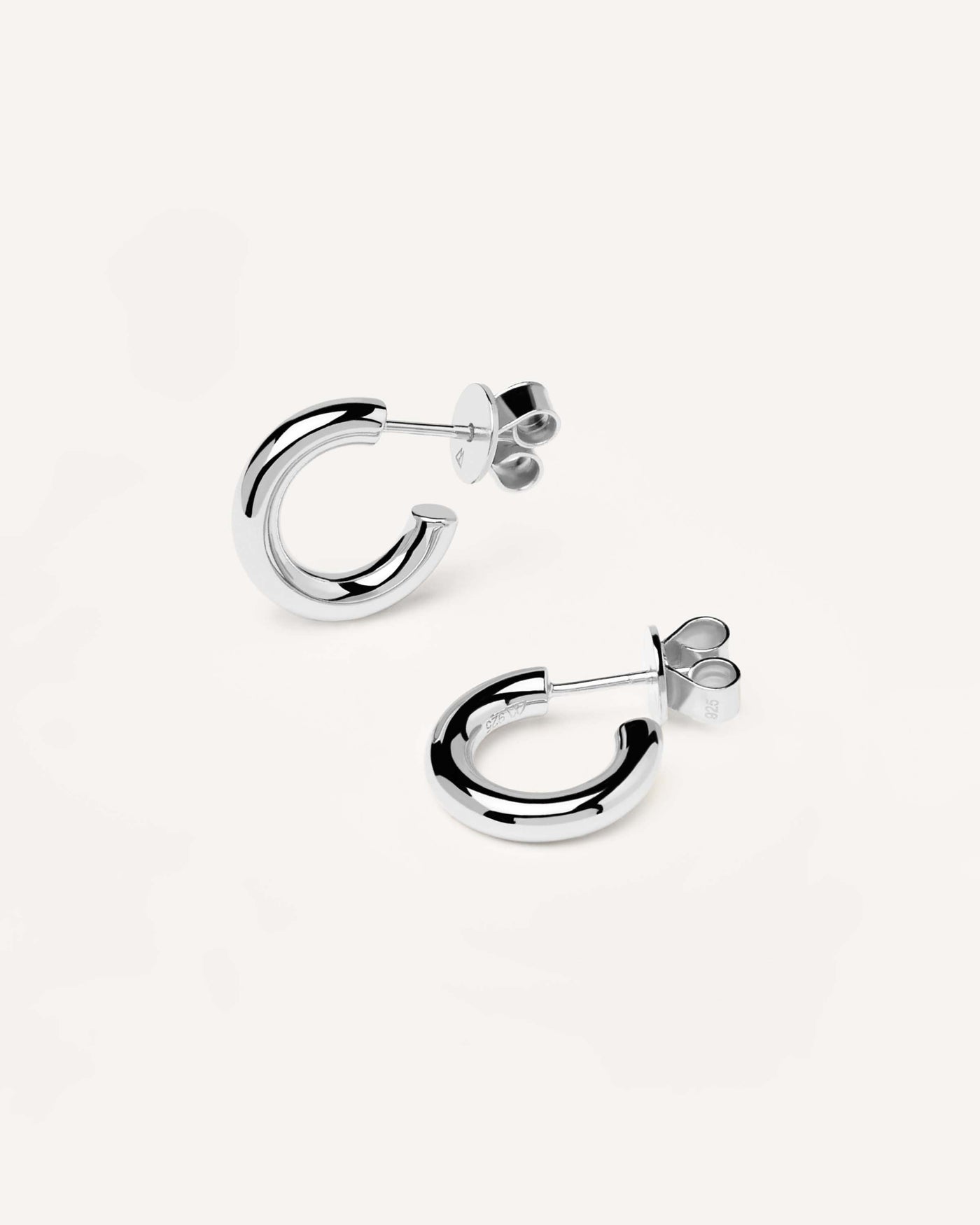 Mini Cloud Silver Earrings - 
  
    Sterling Silver
  
