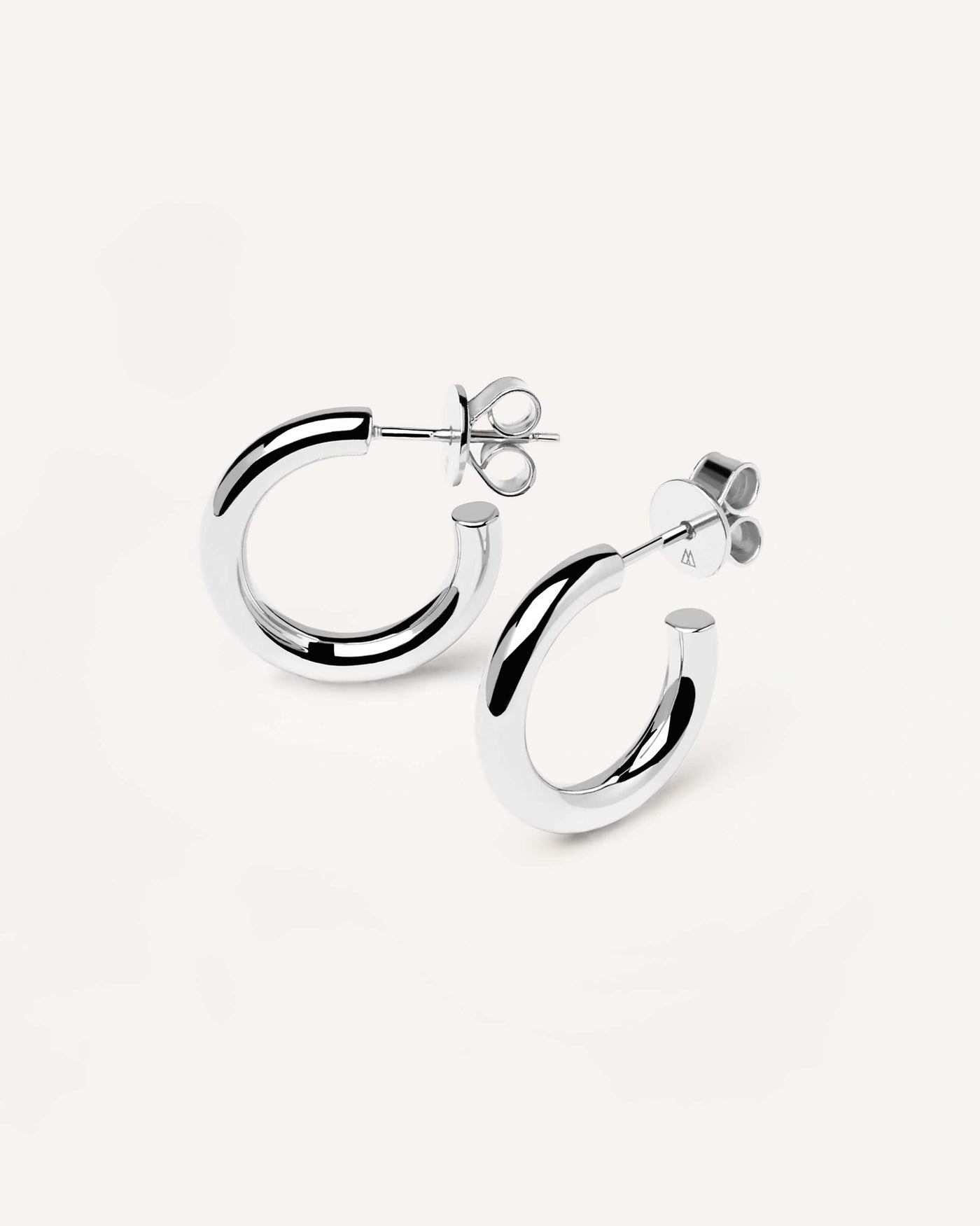 2023 Selection | Medium Cloud Silver Earrings. C-hoop earrings in 925 sterling silver with a butterfly push-back. Get the latest arrival from PDPAOLA. Place your order safely and get this Best Seller. Free Shipping.