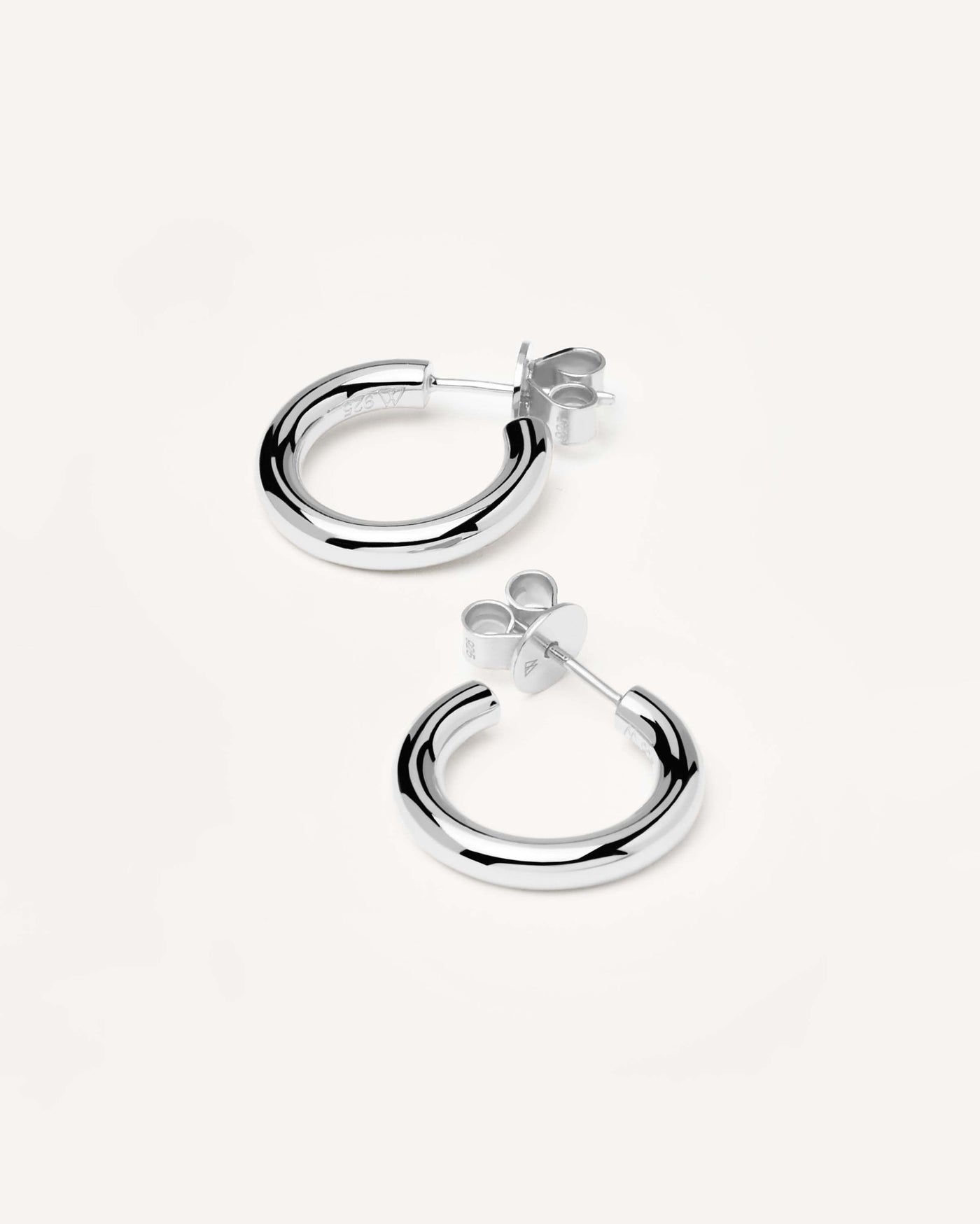 Medium Cloud Silver Earrings - 
  
    Sterling Silver
  
