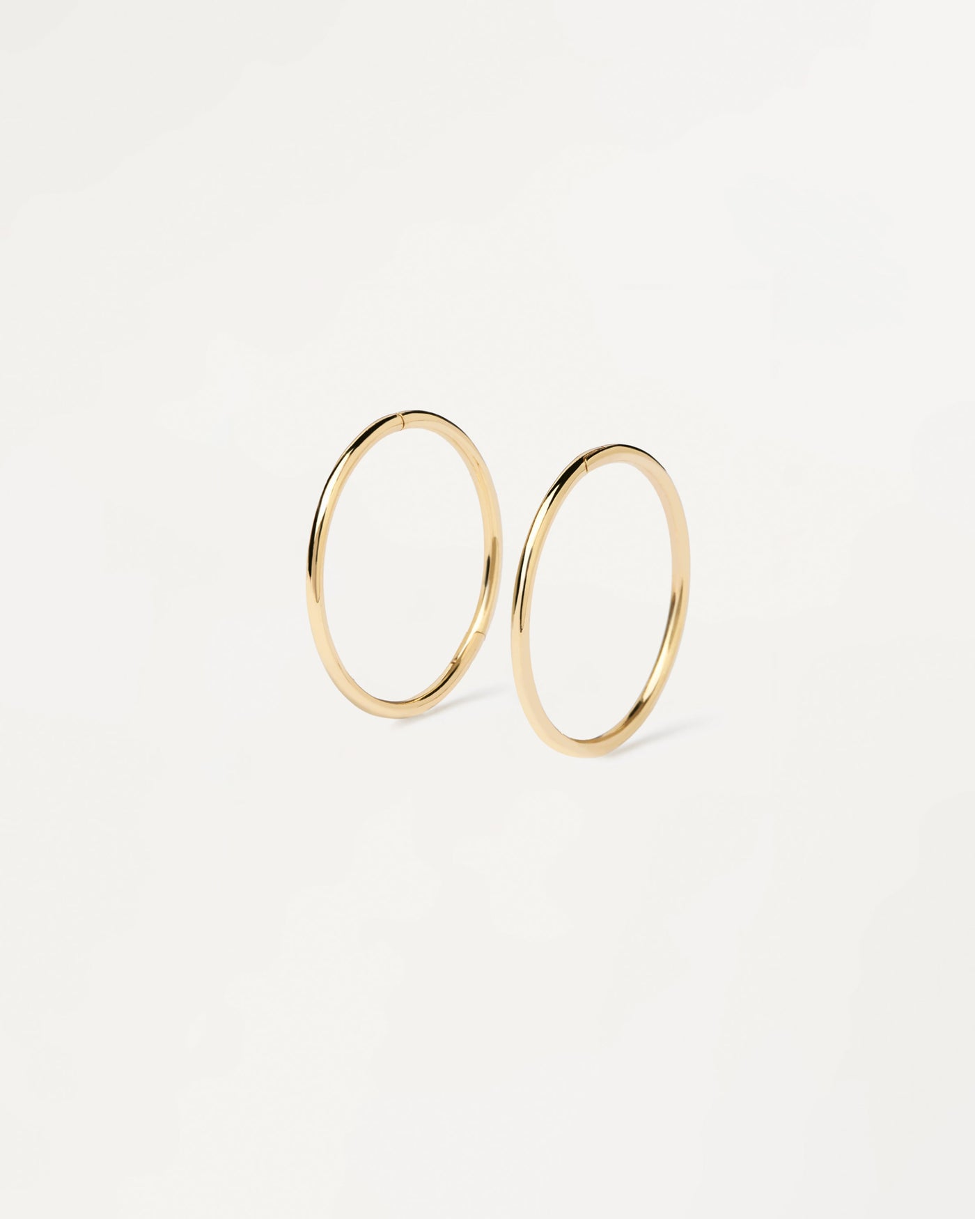 2024 Selection | Gold Essential Mini Hoops. Perfect circle small hoops with plain design, made of recycled yellow gold. Get the latest arrival from PDPAOLA. Place your order safely and get this Best Seller. Free Shipping.