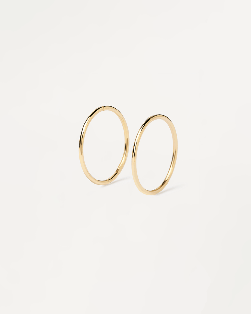 Gold Essential Mini Hoops - 
  
    18K Gold
  
