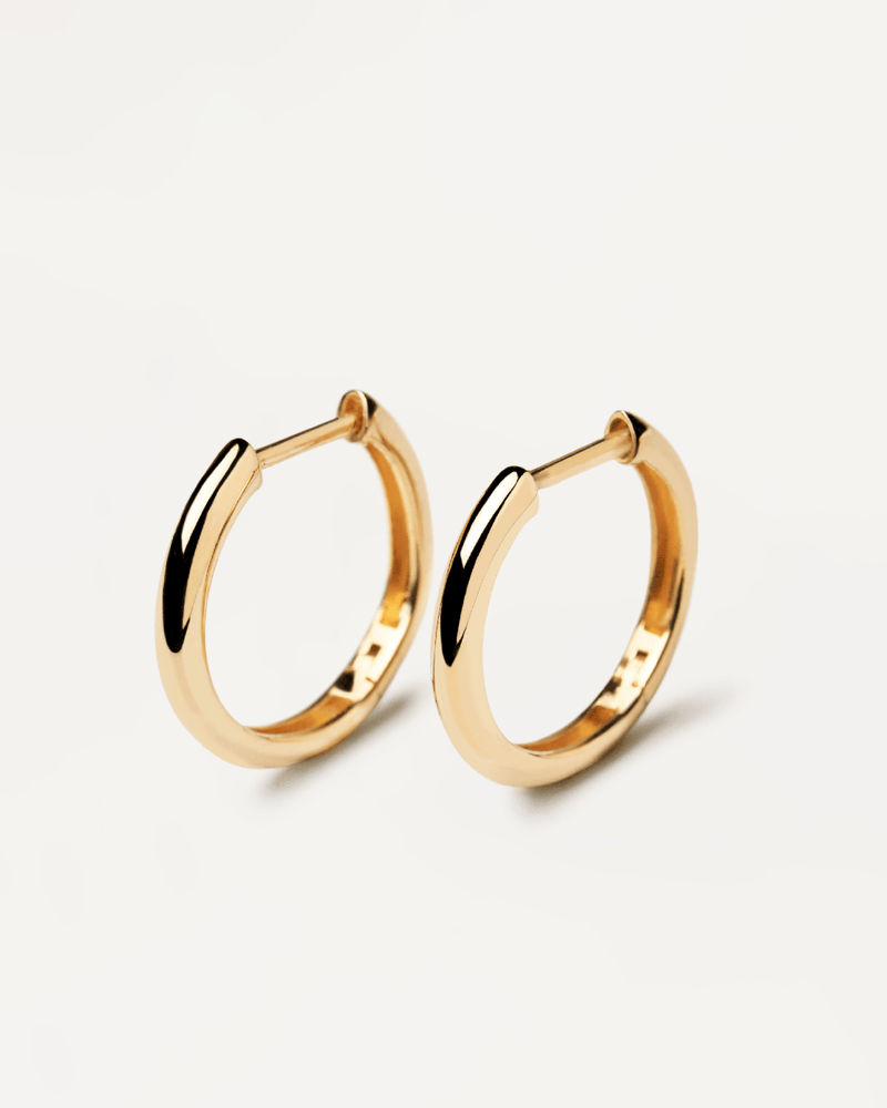 Pendientes de oro Bold Medium - 
  
    Oro 18K
  
