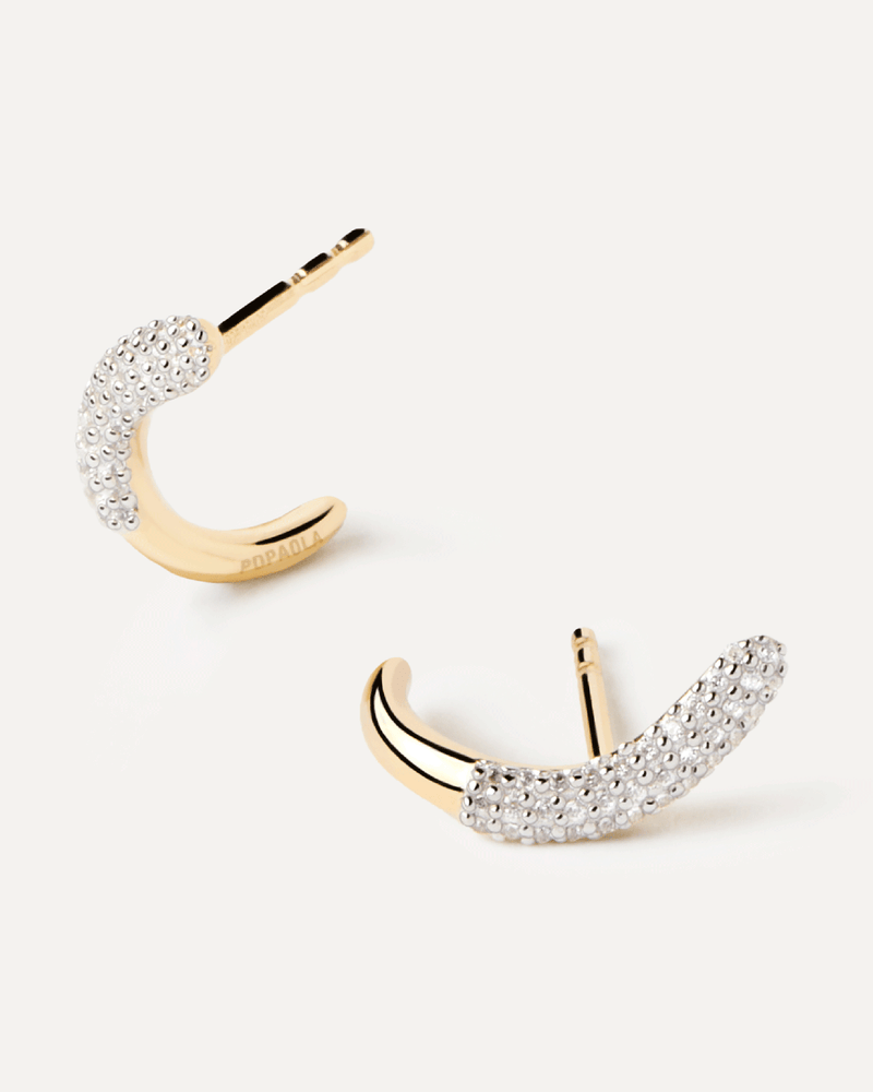 Diamonds And Gold Apollo Earrings - 
  
    18K Gold
  
