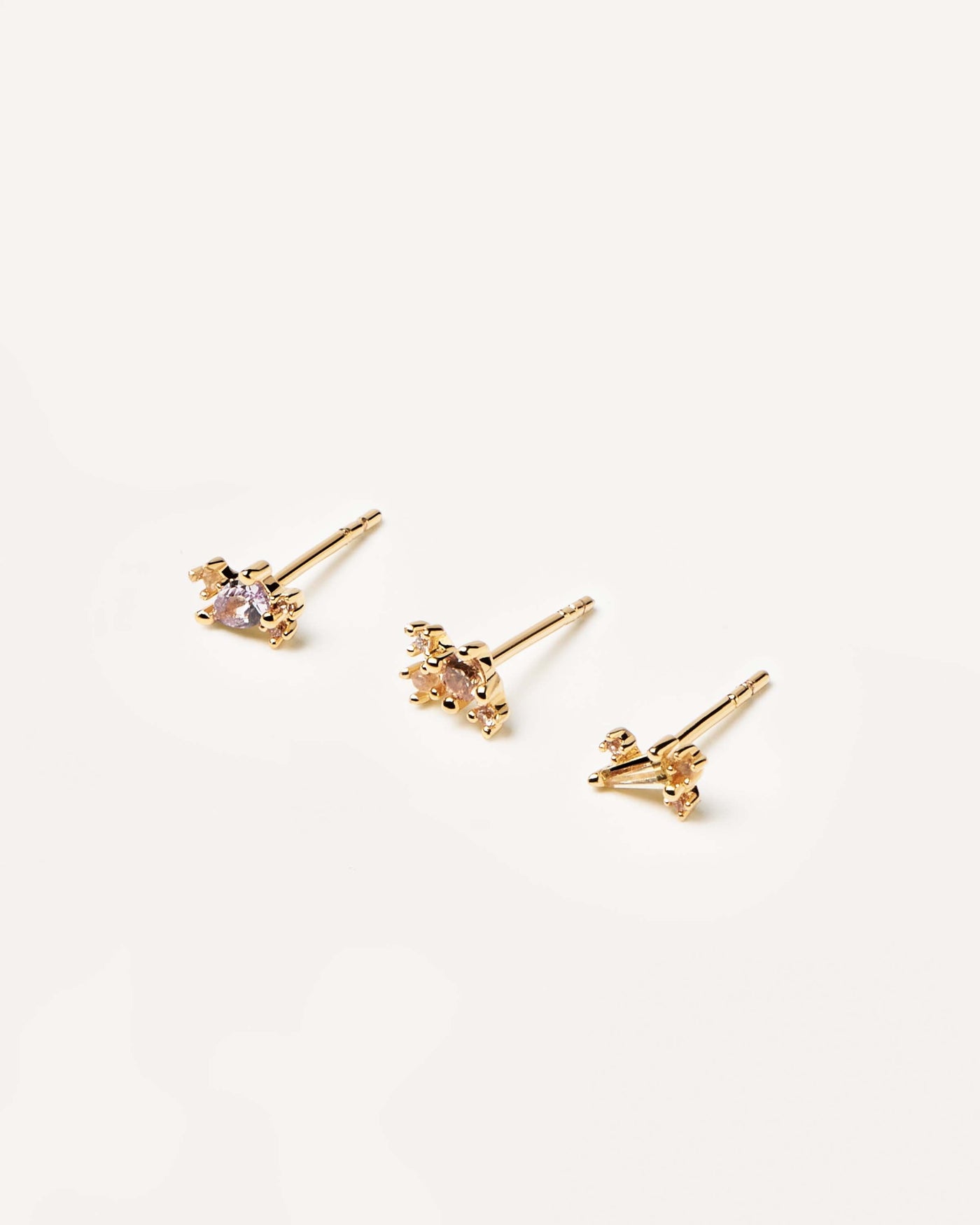 Serenity Earrings Set - 
  
    Sterling Silver / 18K Gold plating
  
