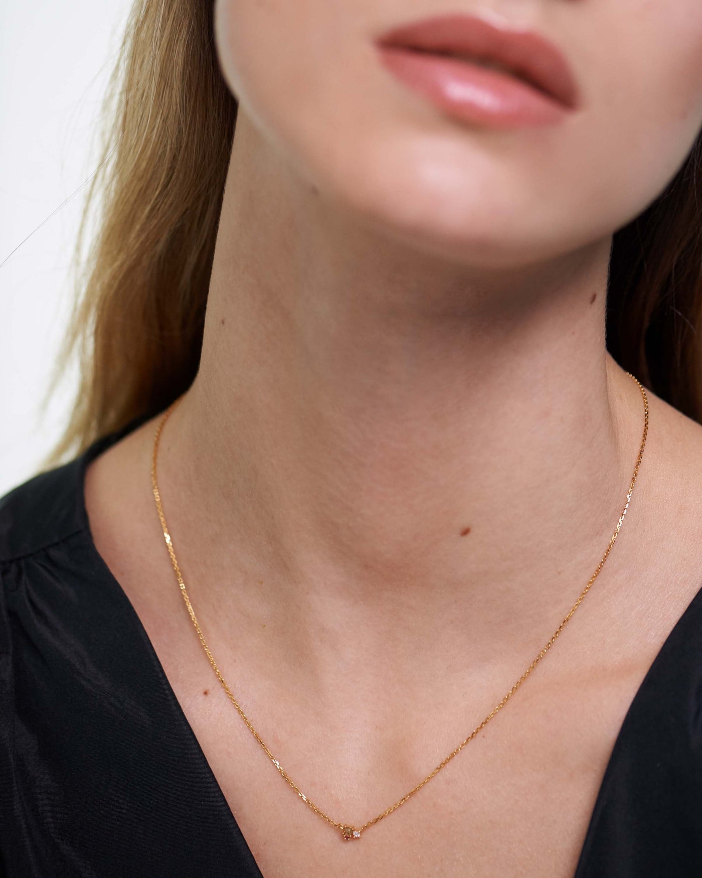 Collier Rosé Blush 
  
    Argent massif / Placage Or 18 Ct
  
