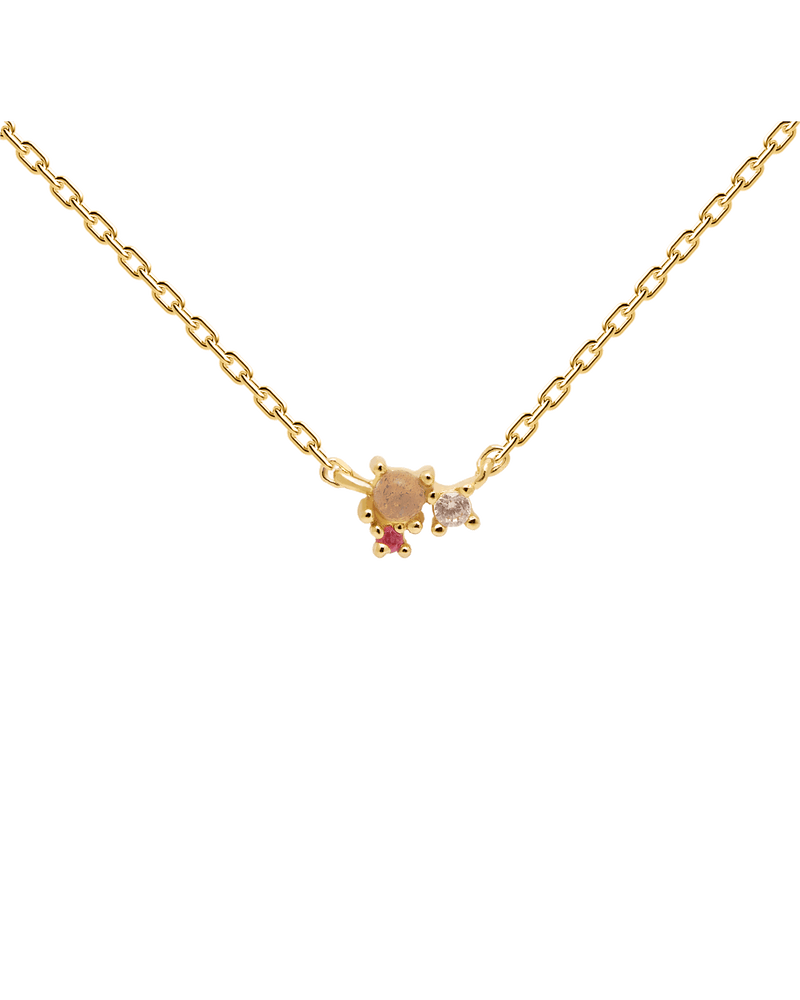 Rosé Blush Necklace - 
  
    Sterling Silver / 18K Gold plating
  
