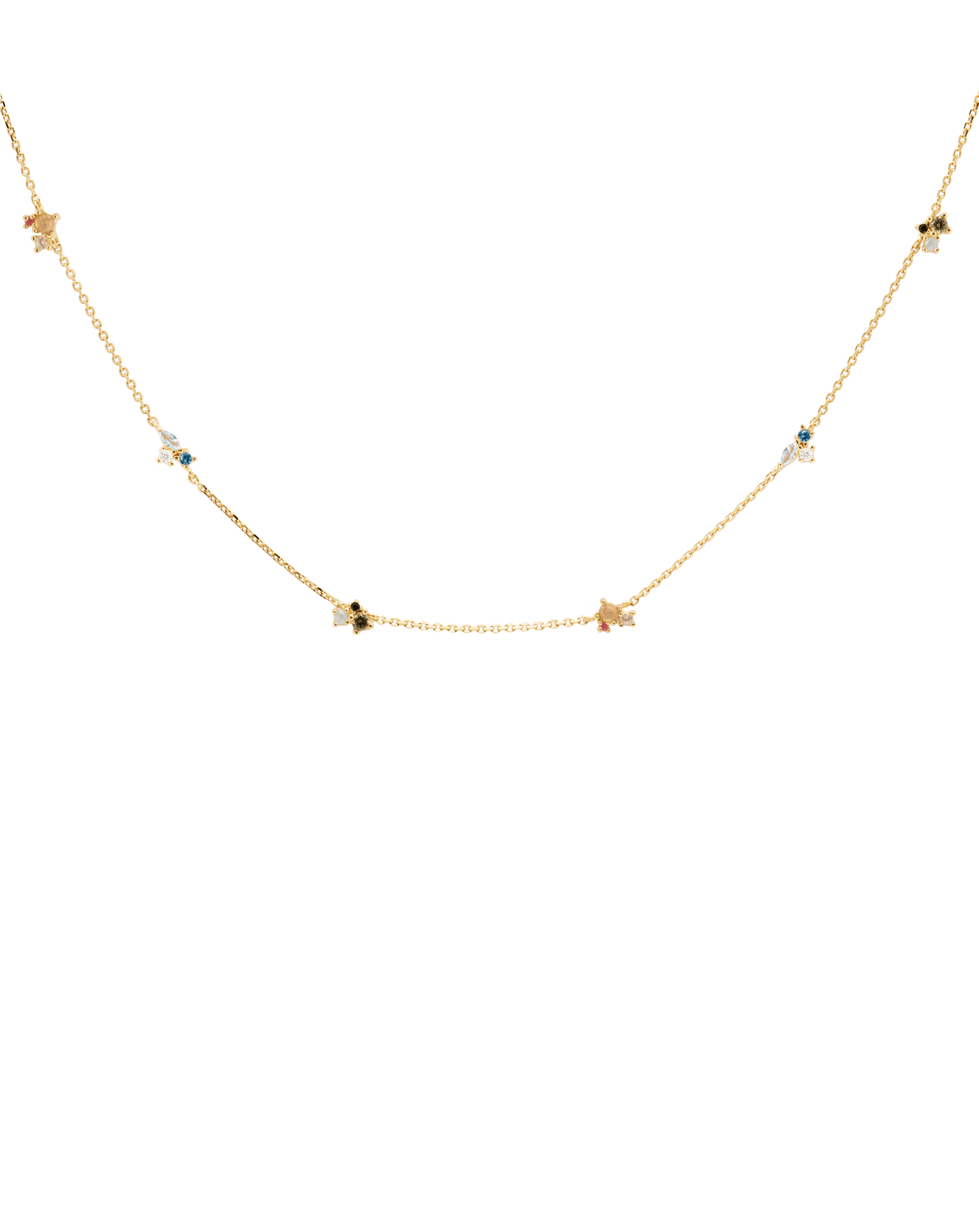 La Palette Necklace - 
  
    Sterling Silver / 18K Gold plating
  
