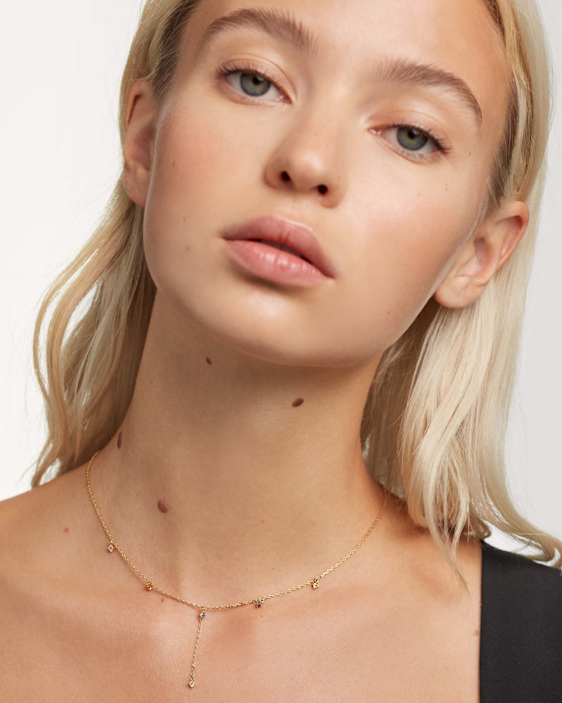 Collar Mana - 
  
    Plata de Ley / Baño de Oro 18K
  
