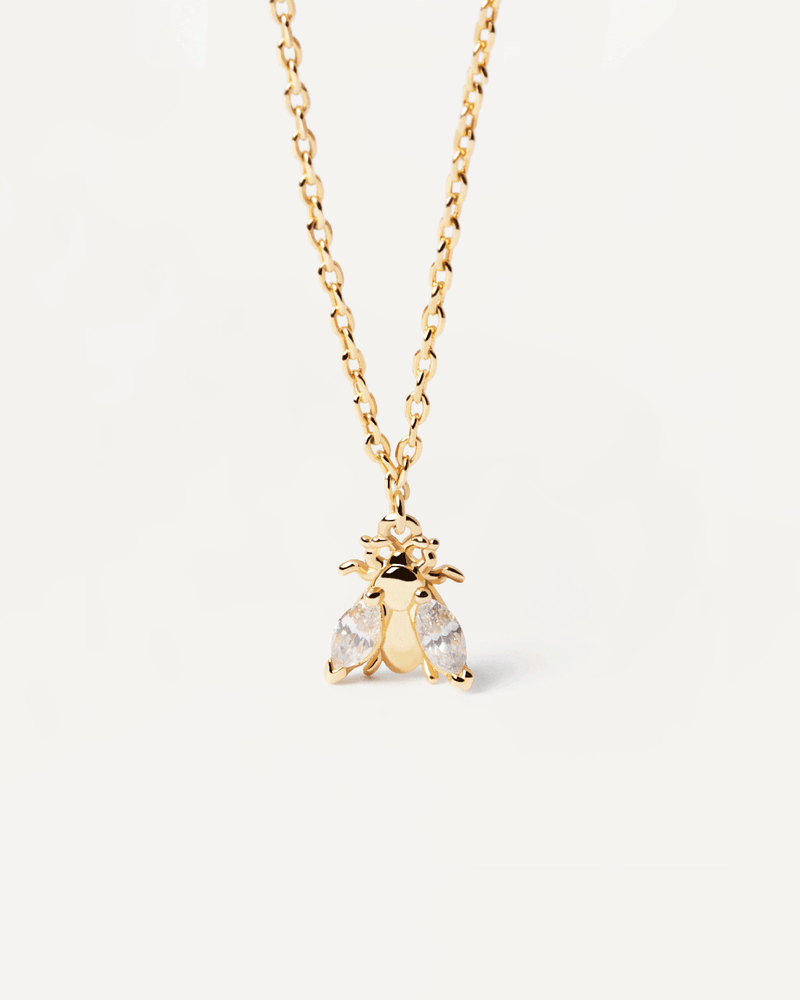 Buzz Necklace - 
  
    Sterling Silver / 18K Gold plating
  
