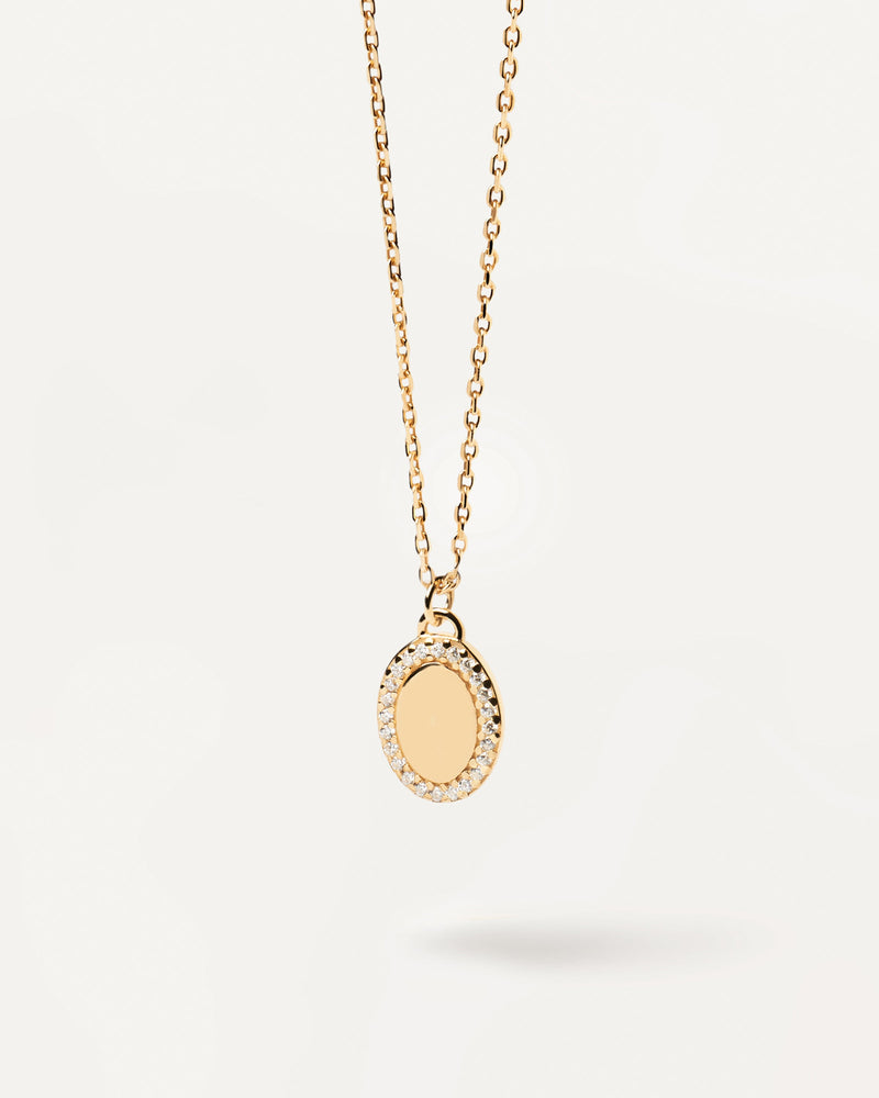 Mademoiselle Necklace - 
  
    Argento sterling / Placcatura in Oro 18K
  
