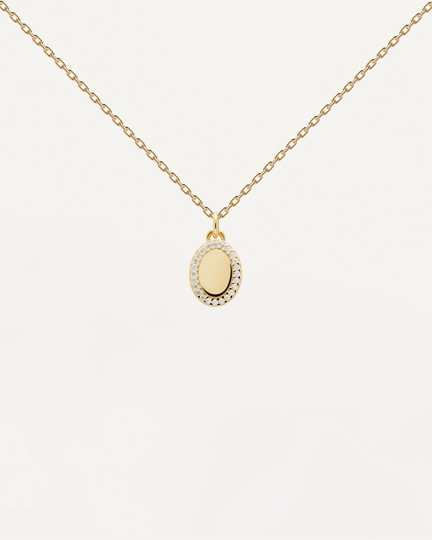 Mademoiselle Necklace 
  
    Argento sterling / Placcatura in Oro 18K
  
