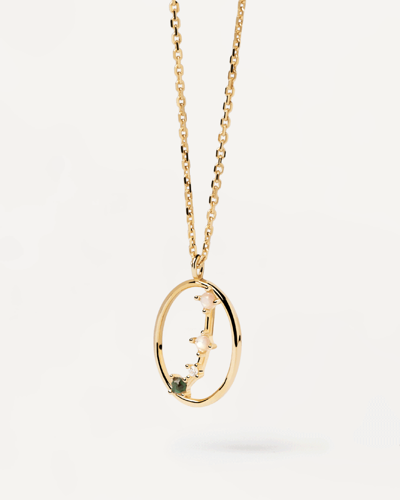 Collier Bélier - 
  
    Argent massif / Placage Or 18 Ct
  
