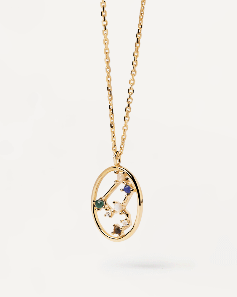 Horoscope Constellation Gold Necklace – Pineal Vision Jewelry