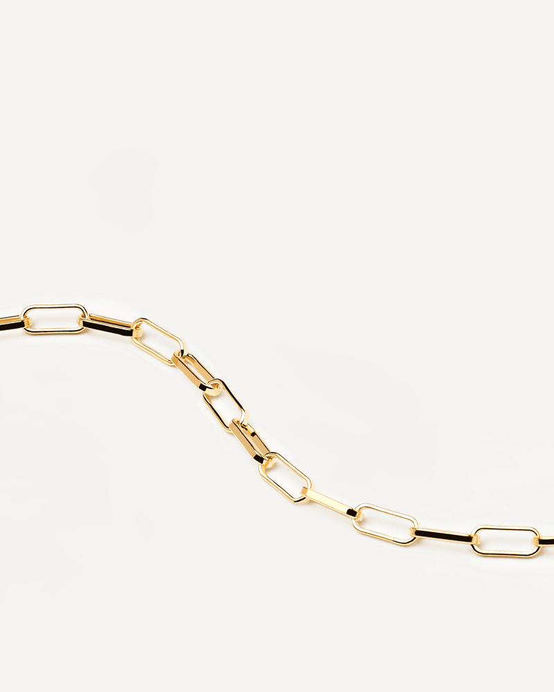 Collier Statement - 
  
    Argent massif / Placage Or 18 Ct
  
