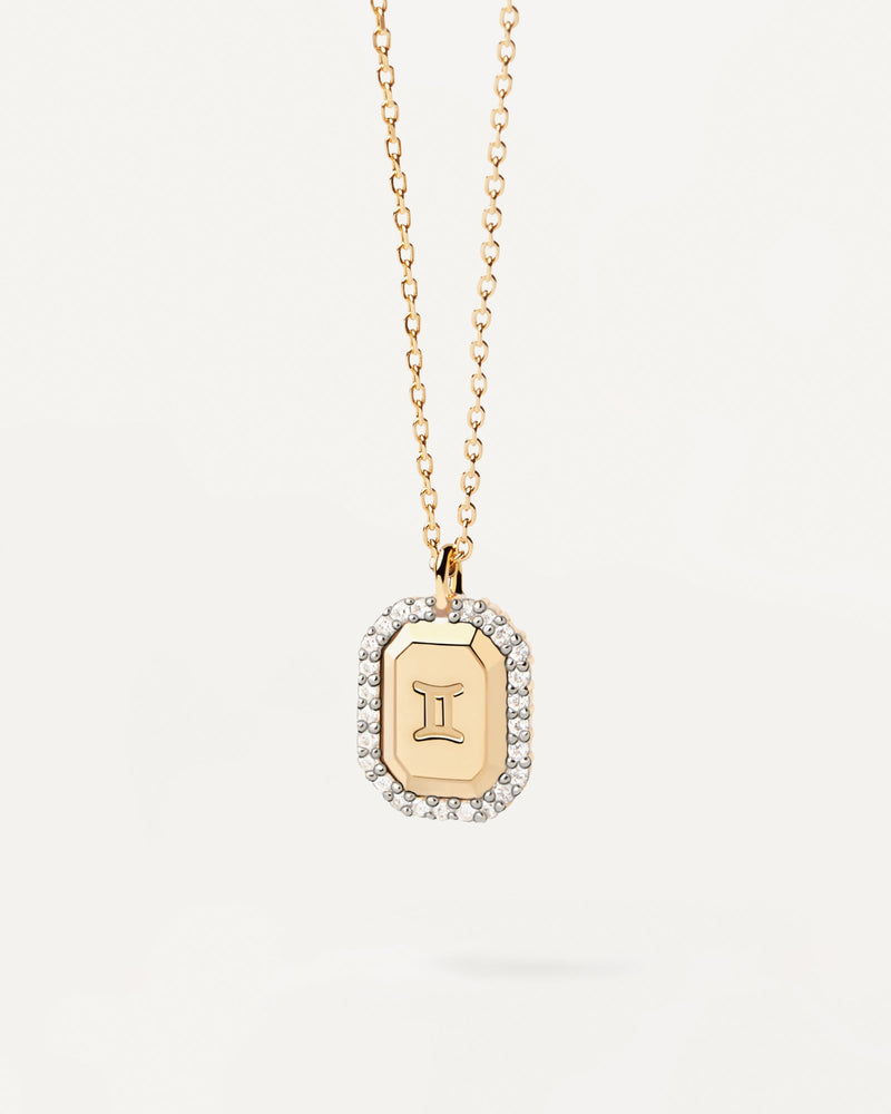 Gemini Necklace - 
  
    Sterling Silver / 18K Gold plating
  
