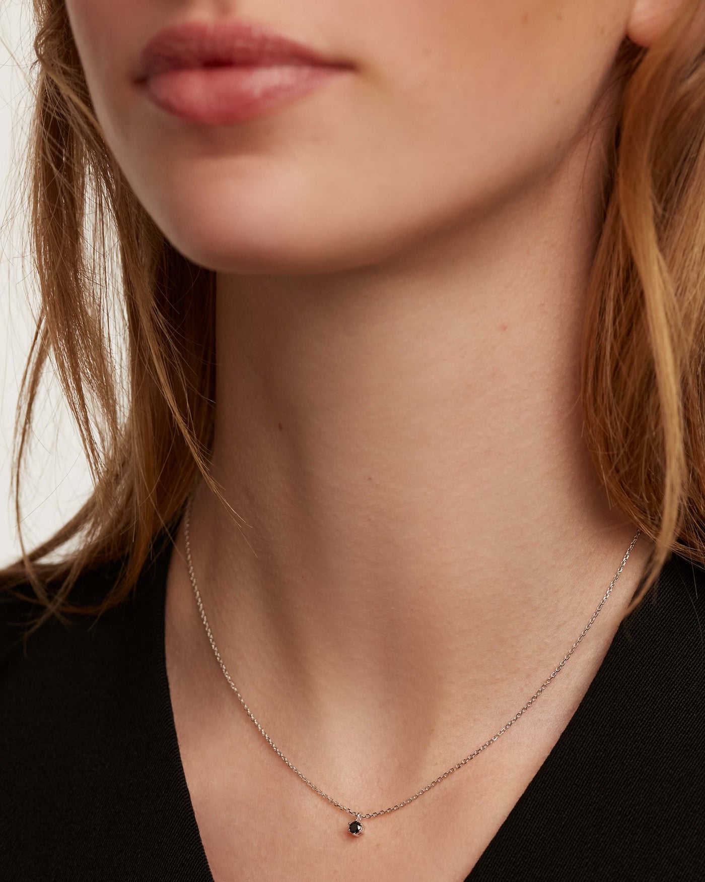 Crystal and zirconia  necklaces