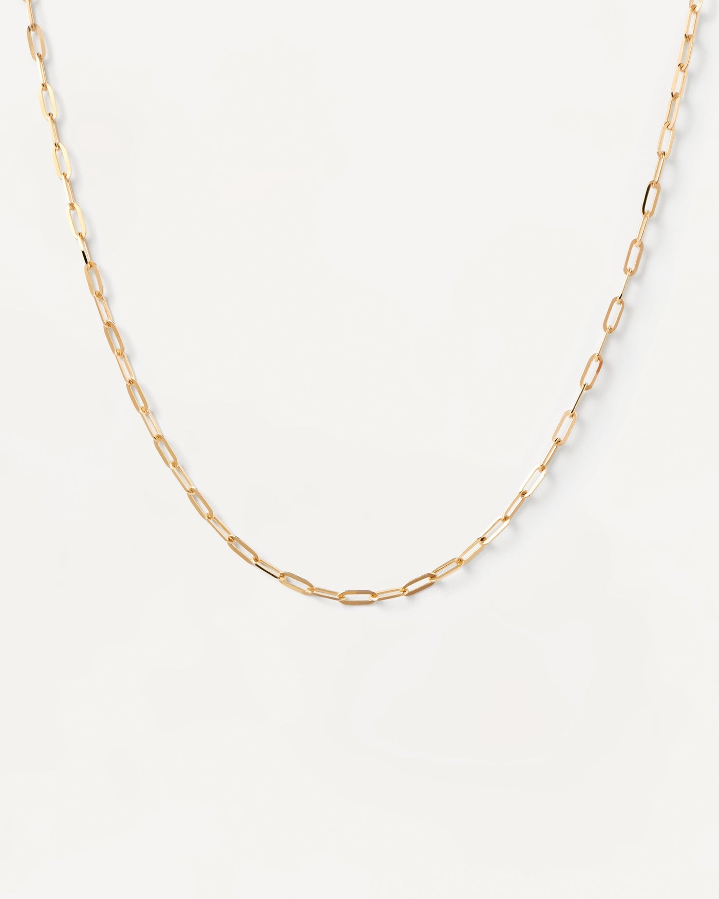 Gold Cable Chain Necklace - 
  
    18K Gold
  
