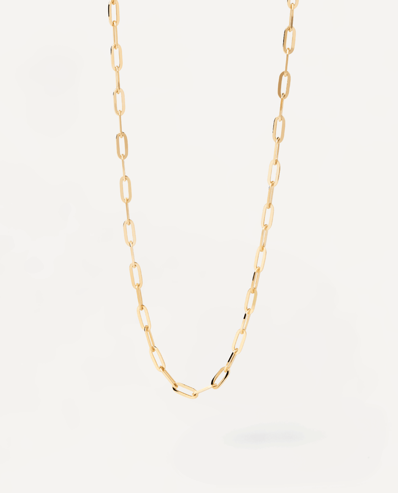 Gold Cable Chain Necklace - 
  
    18K Gold
  
