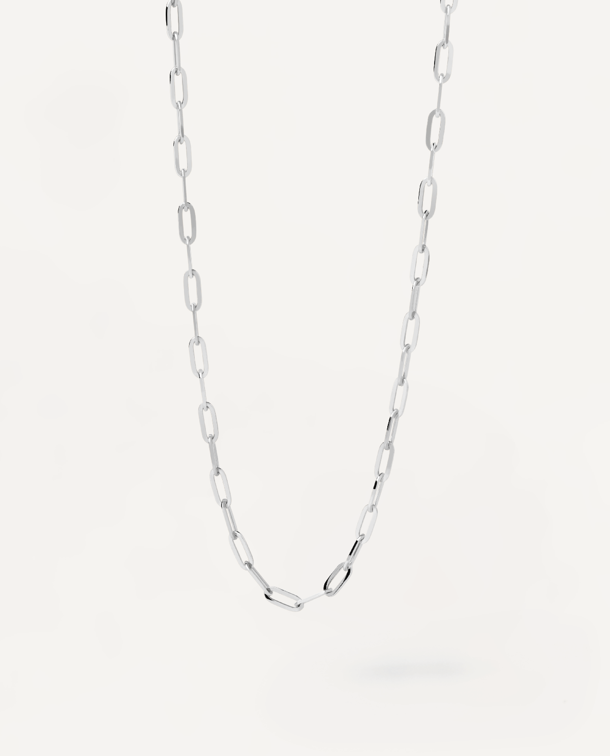 Mens solid white gold chain hotsell