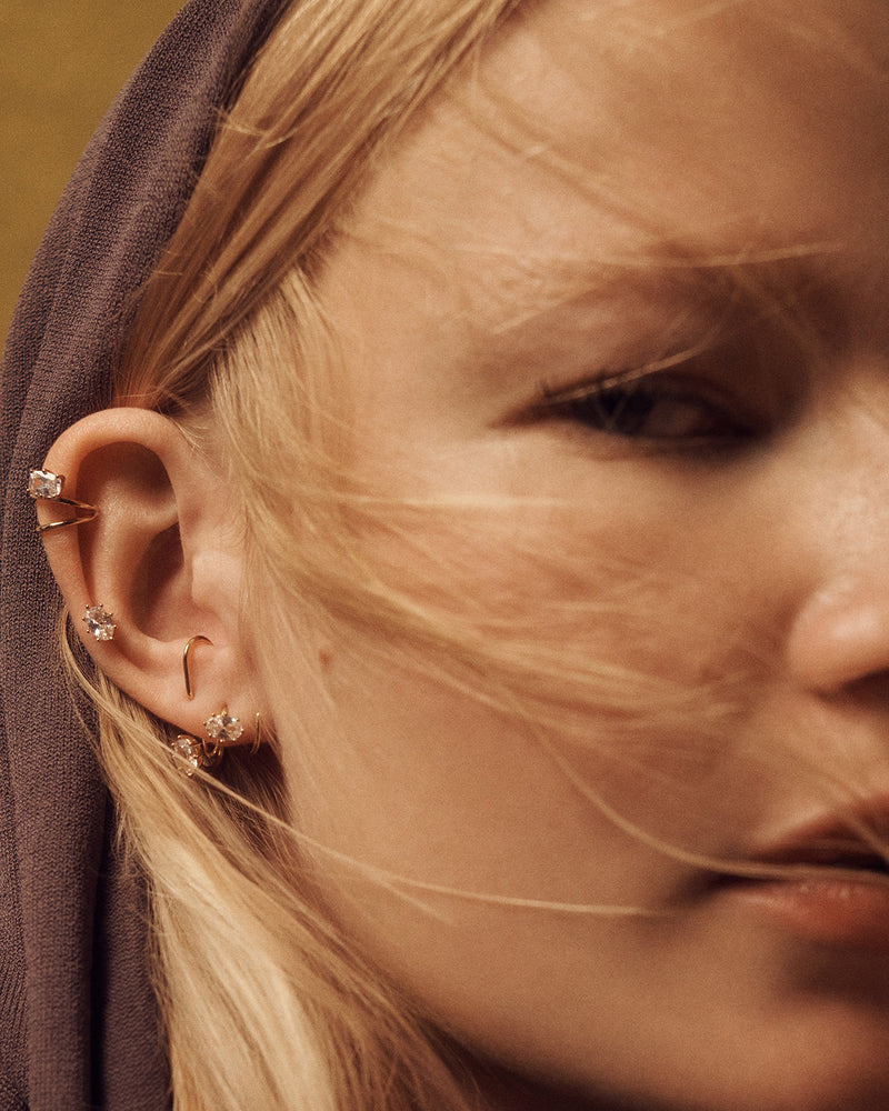Galactic Ear Cuff - 
  
    Sterling Silber / 18K Goldplattierung
  
