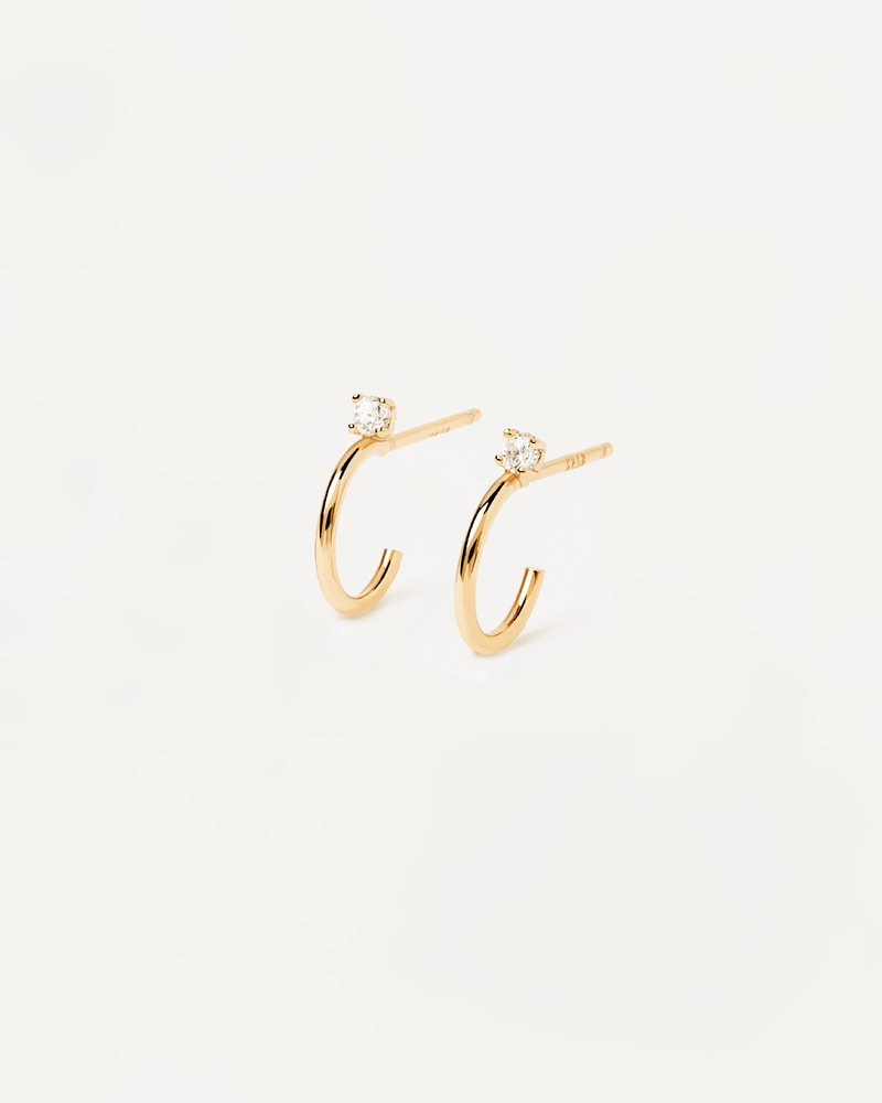 Kita Earrings - 
  
    Sterling Silver / 18K Gold plating
  
