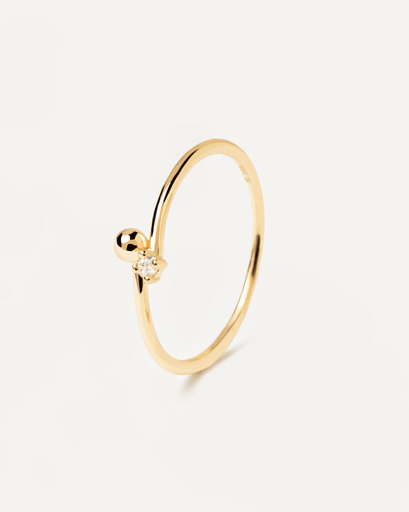 Essentia Ring - 
  
    Sterling Silver / 18K Gold plating
  
