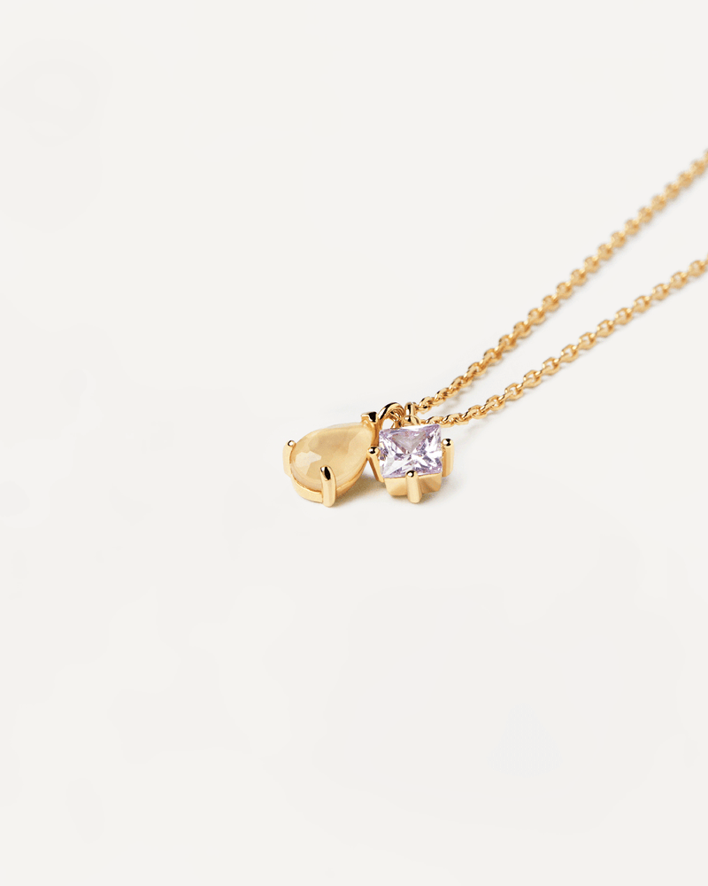 Velours Necklace - 
  
    Sterling Silver / 18K Gold plating
  
