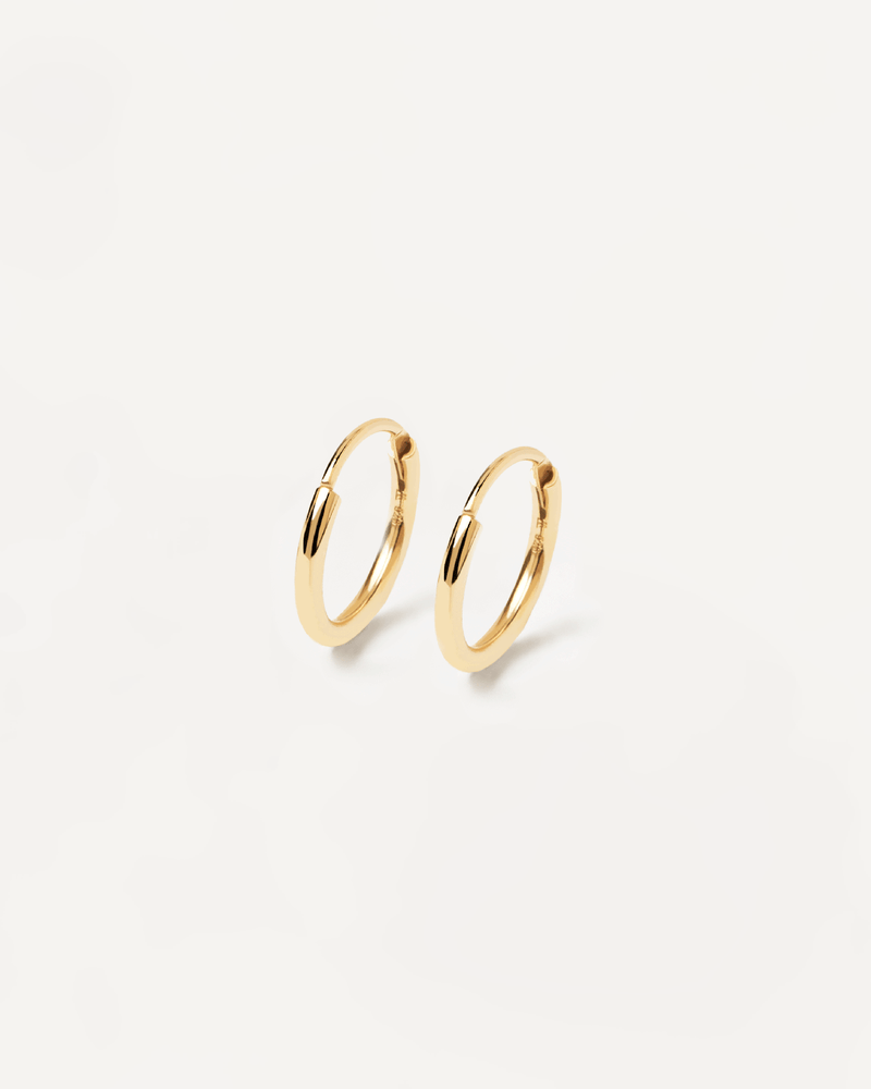 Mini Hoops - 
  
    Sterling Silver / 18K Gold plating
  
