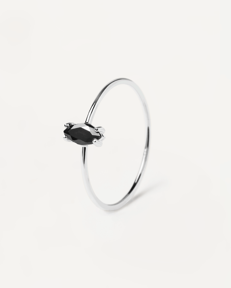 Bague Black India Silver - 
  
    Argent massif
  
