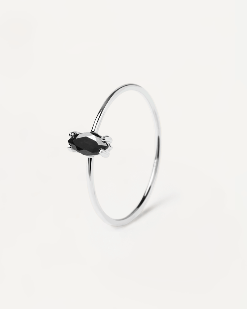 Black India Silver Ring - 
  
    Sterling Silver
  

