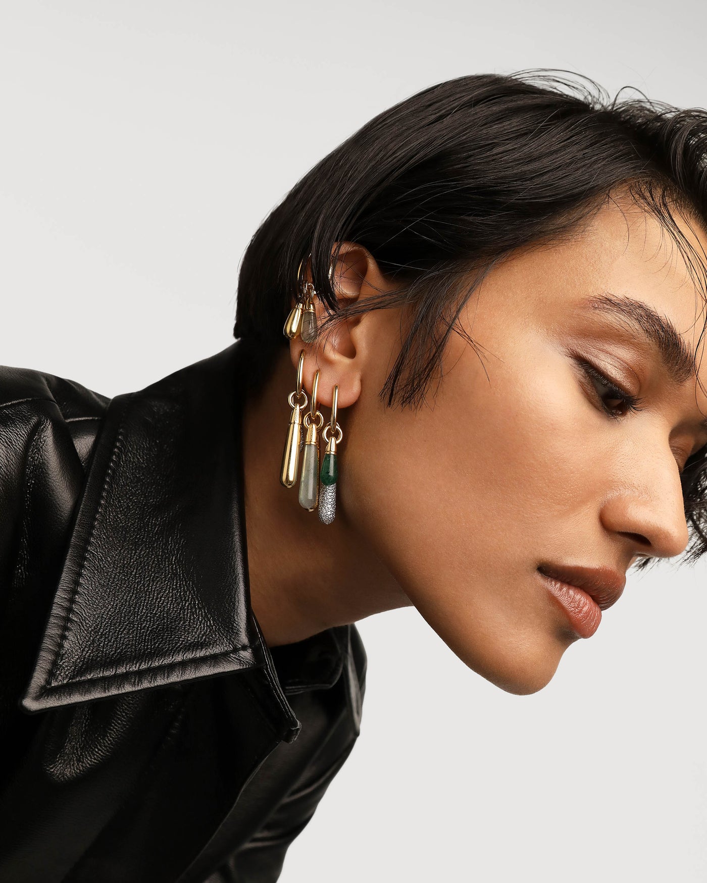 No stones  ear piercings