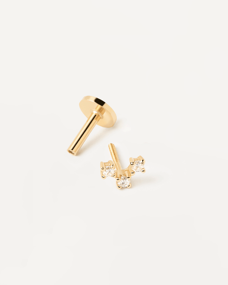 Piercing orecchio in Diamanti e Oro Nolita - 
  
    Oro 18K
  
