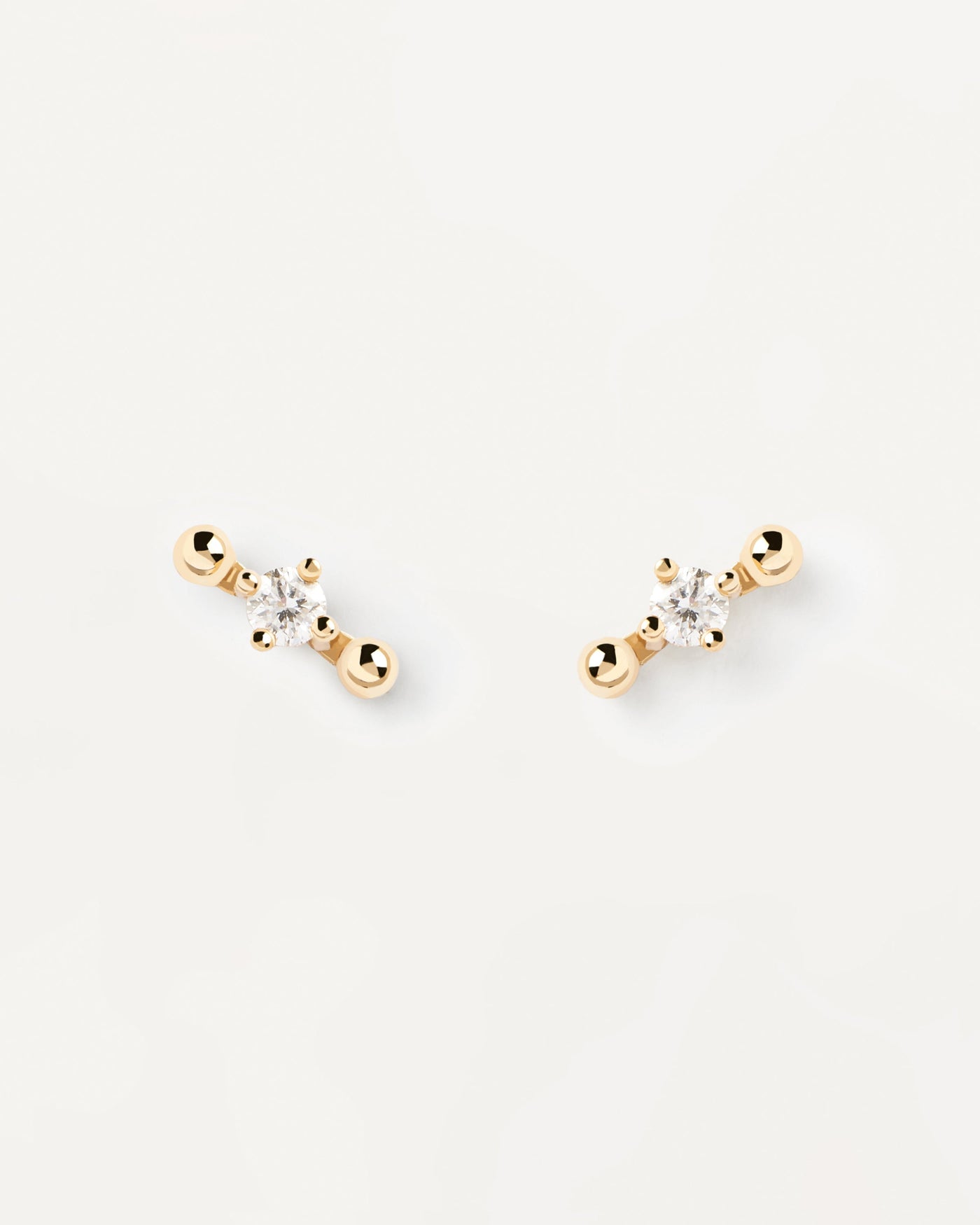 Diamond and gold Olivia Single Earring - 
  
    18K Gold
  
