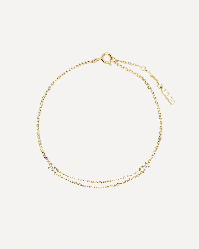 Nia Armband - 
  
    Sterling Silber / 18K Goldplattierung
  
